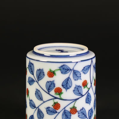 Gen-emon Kiln Dyed Nishiki Strawberry Picture Peeping Ingredients