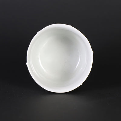 White porcelain cup (medium) by Soichiro Maruta