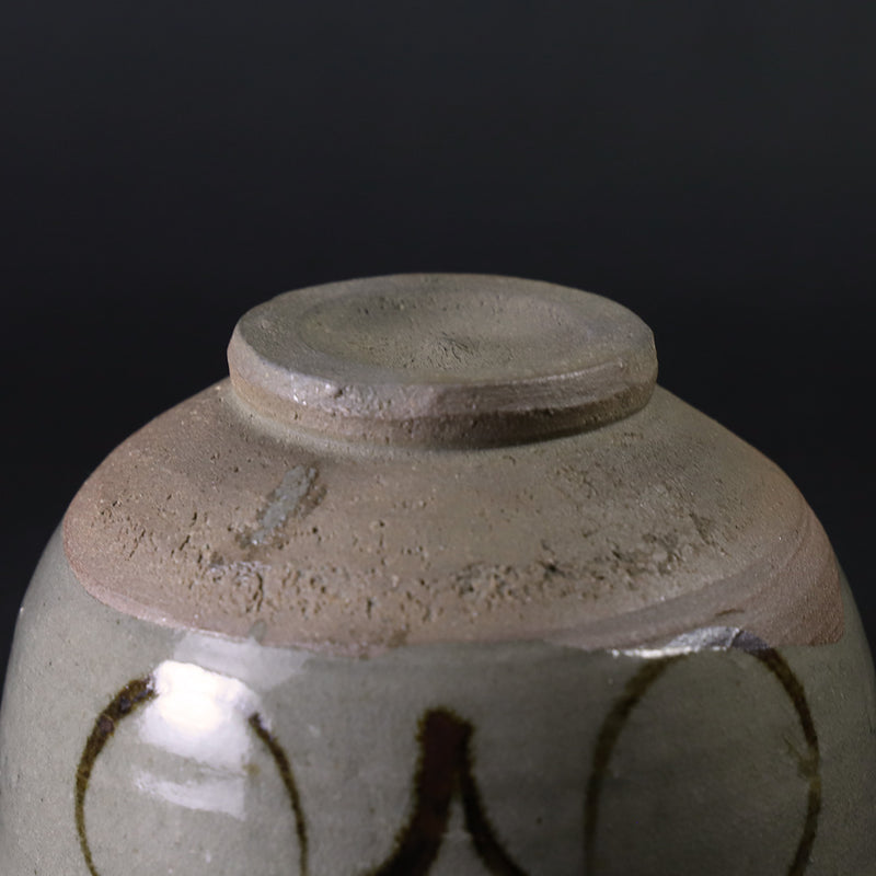矢野直人　作　絵唐津茶碗