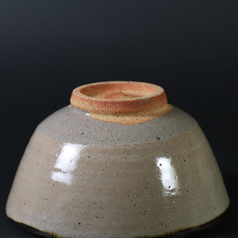 Nakazato Tarōemon Kiln, Illustrated Karatsu Tea Bowl (Whale)