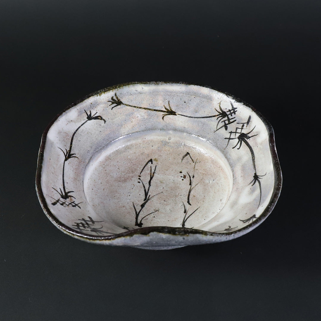 丸田宗彦 作 粉引唐津四方向付揃 – ギャラリー一番館オンラインショップ