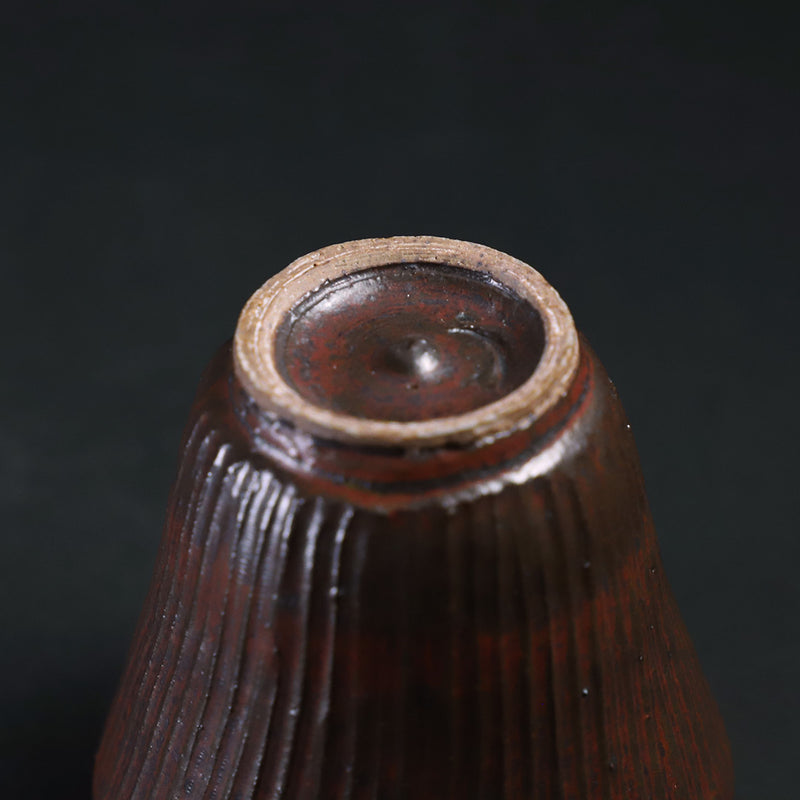 Takashi Nakazato iron red line design tea cup