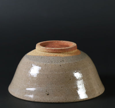 Nakazato Tarōemon Kiln Illustrated Karatsu rice bowl (pine)