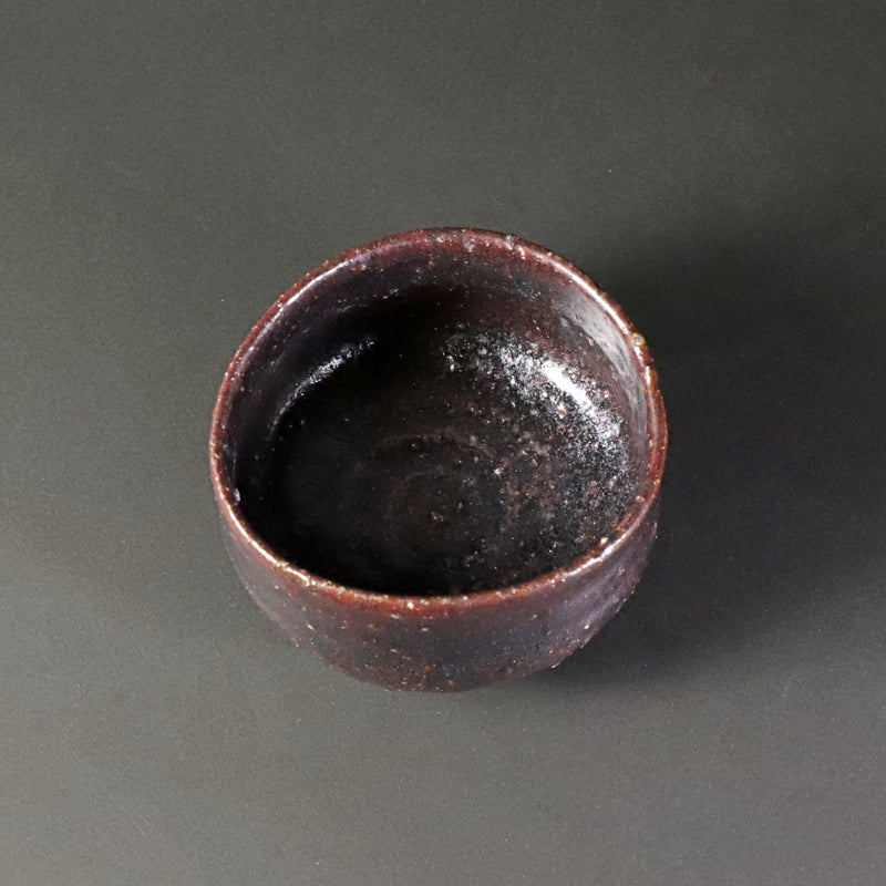 Black Karatsu bowl by Kouta Tanaka