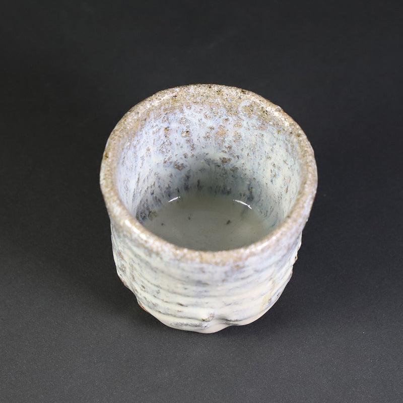 Madara Karatsu sake cup by Munehiko Maruta