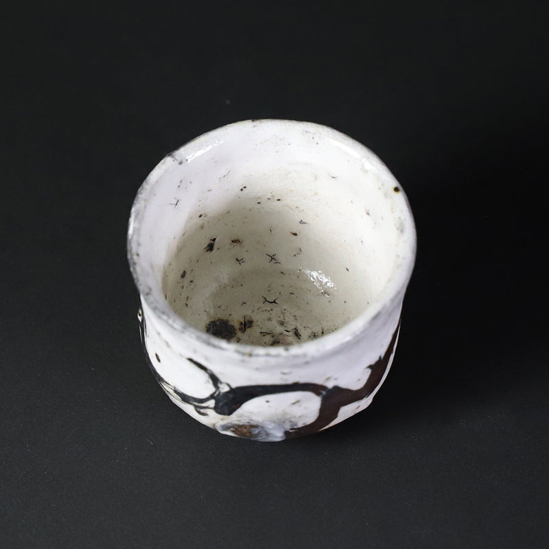 Kobiki Karatsu Sake Cup by Munehiko Maruta