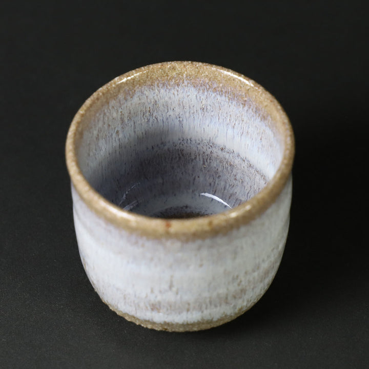 陶芸家　作家物　岡本作礼　斑唐津　ぐい呑　酒器　酒盃　筒盃 Amazon.co.jp: 陶芸家 作家物 岡本作礼 斑唐津 ぐい呑 酒器 酒盃 筒盃