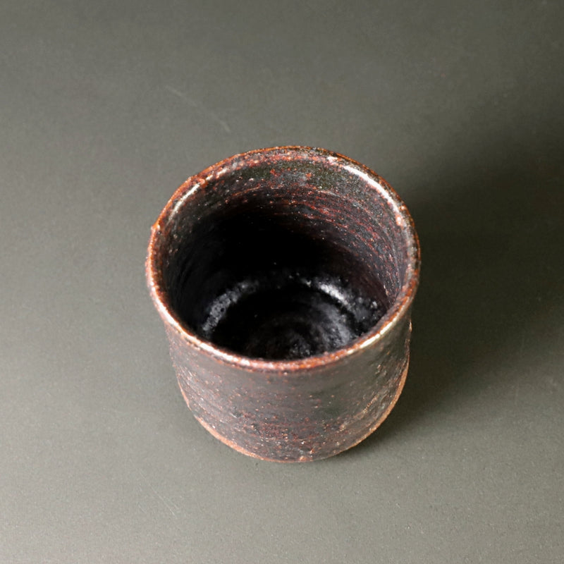 Black Karatsu Cup by Kota Tanaka