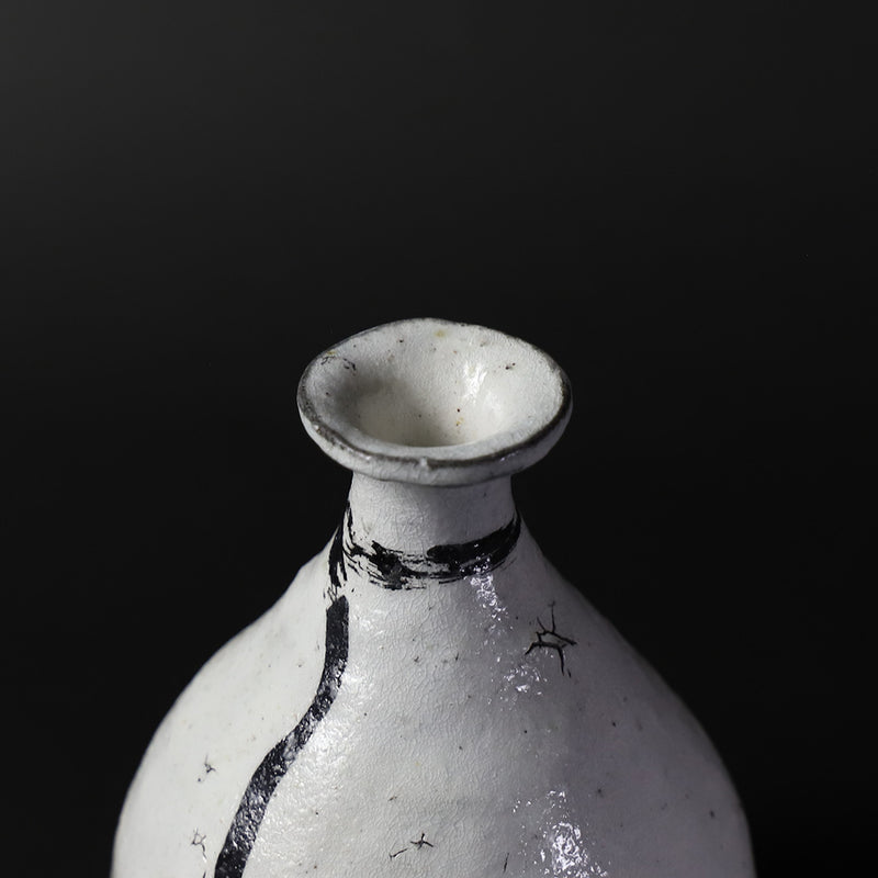 丸田宗彦　作　粉引唐津徳利