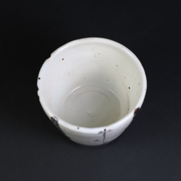 中里隆 作 絵唐津粉引蕎麦猪口 – ギャラリー一番館オンライン