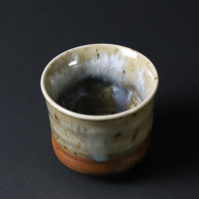 Aokaratsu sake cup by Shuichi Okamoto