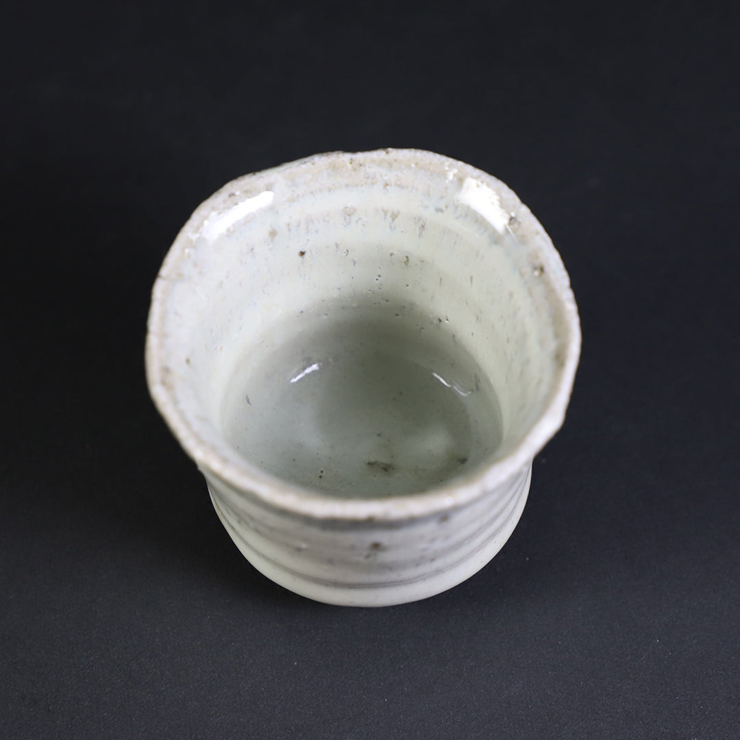 岡本作礼 作 斑唐津ぐい呑 – ギャラリー一番館オンラインショップ