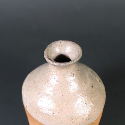 Karatsu sake bottle by Munehiko Maruta