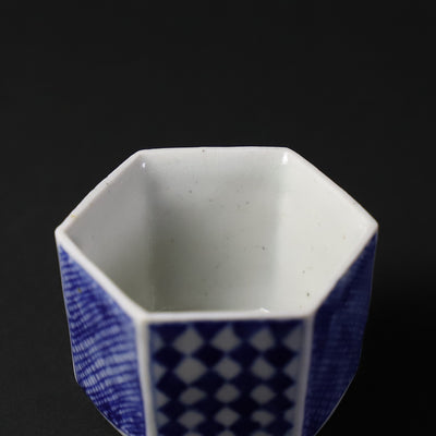 Soichiro Maruta dyed hexagonal cup