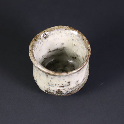 Madara Karatsu sake cup by Munehiko Maruta