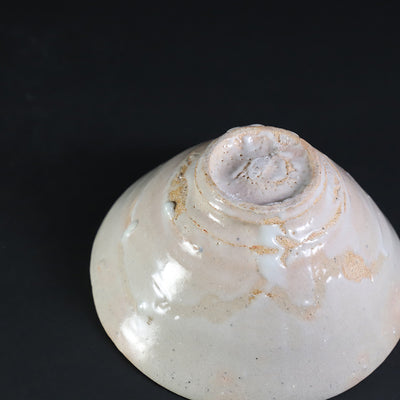 Ido tea bowl by Yasumoto Kajiwara