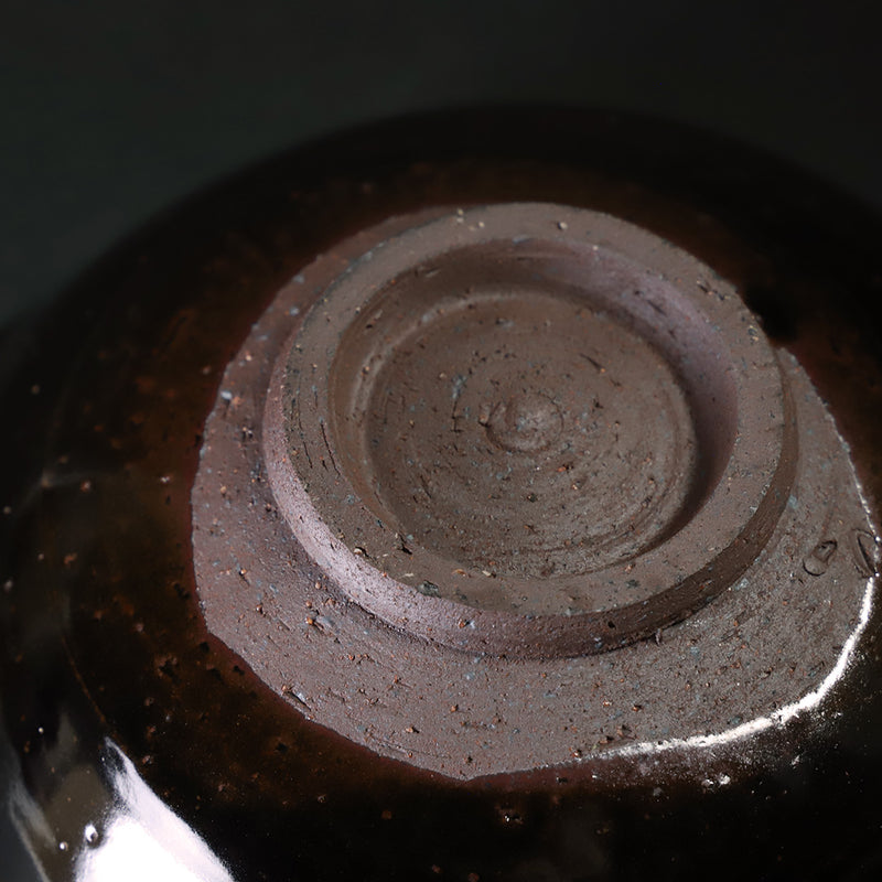 Taki Nakazato Iron glaze square bowl