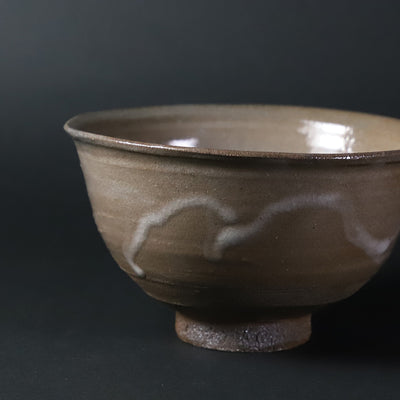 Karatsu tea bowl by Yoshihisa Ishii