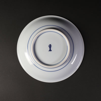 Gen-emon kiln Dyeing arabesque dark medium bowl plate