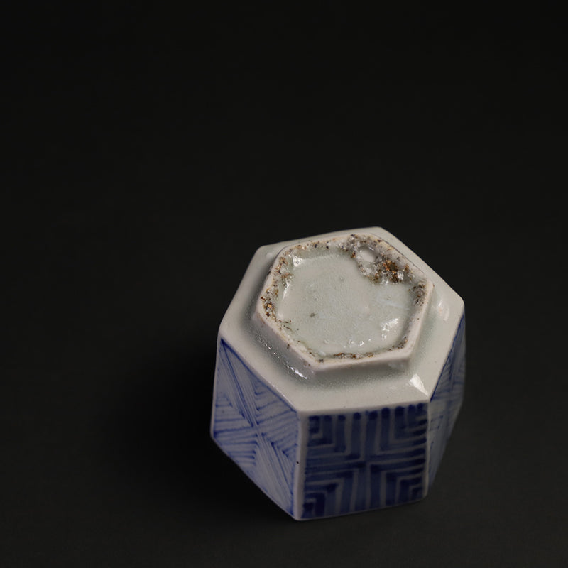 Soichiro Maruta dyed hexagonal cup