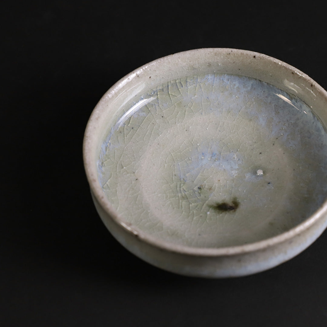 唐津 梶原靖元 小皿or 盃 2客 梶原靖元 絵唐津盃 20