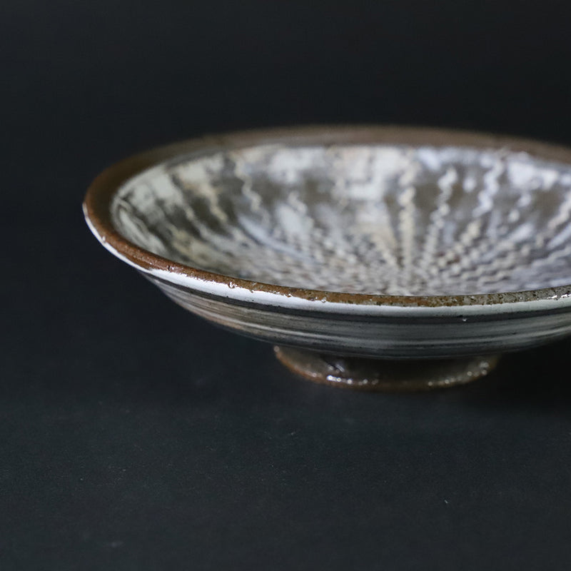 中里隆　作　唐津三島皿